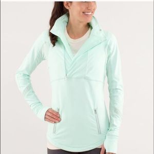 Lululemon Run Reflect pullover mint moment 8
